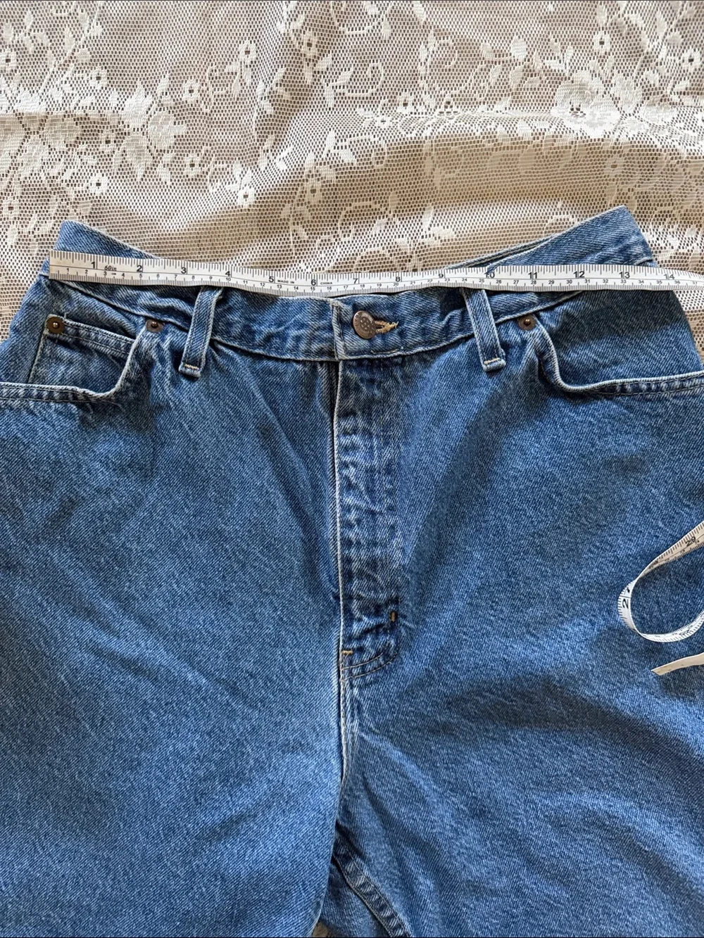 Vintage Denim Long Shorts